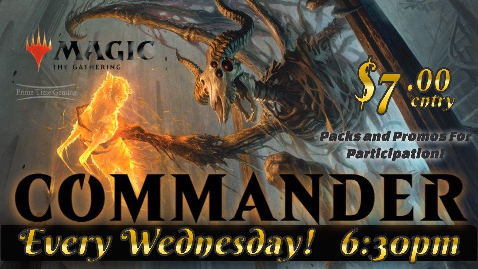 Magic Commander Night 