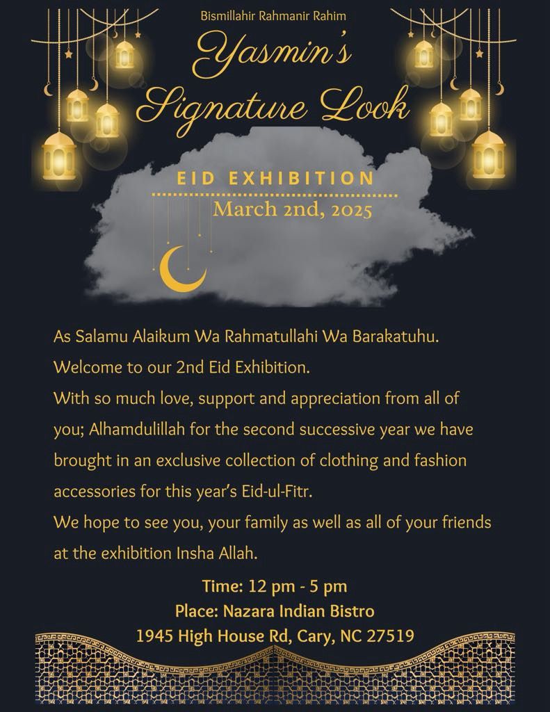 Pop up Eid Exhibition