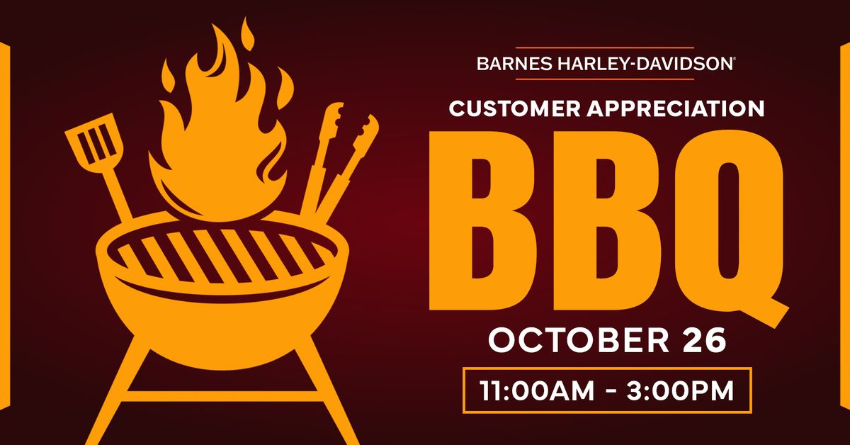 Barnes Harley-Davidson Victoria Customer Appreciation BBQ