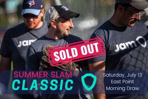 SOLD OUT: Summer Slam Classic Softball Tourney (Morning)