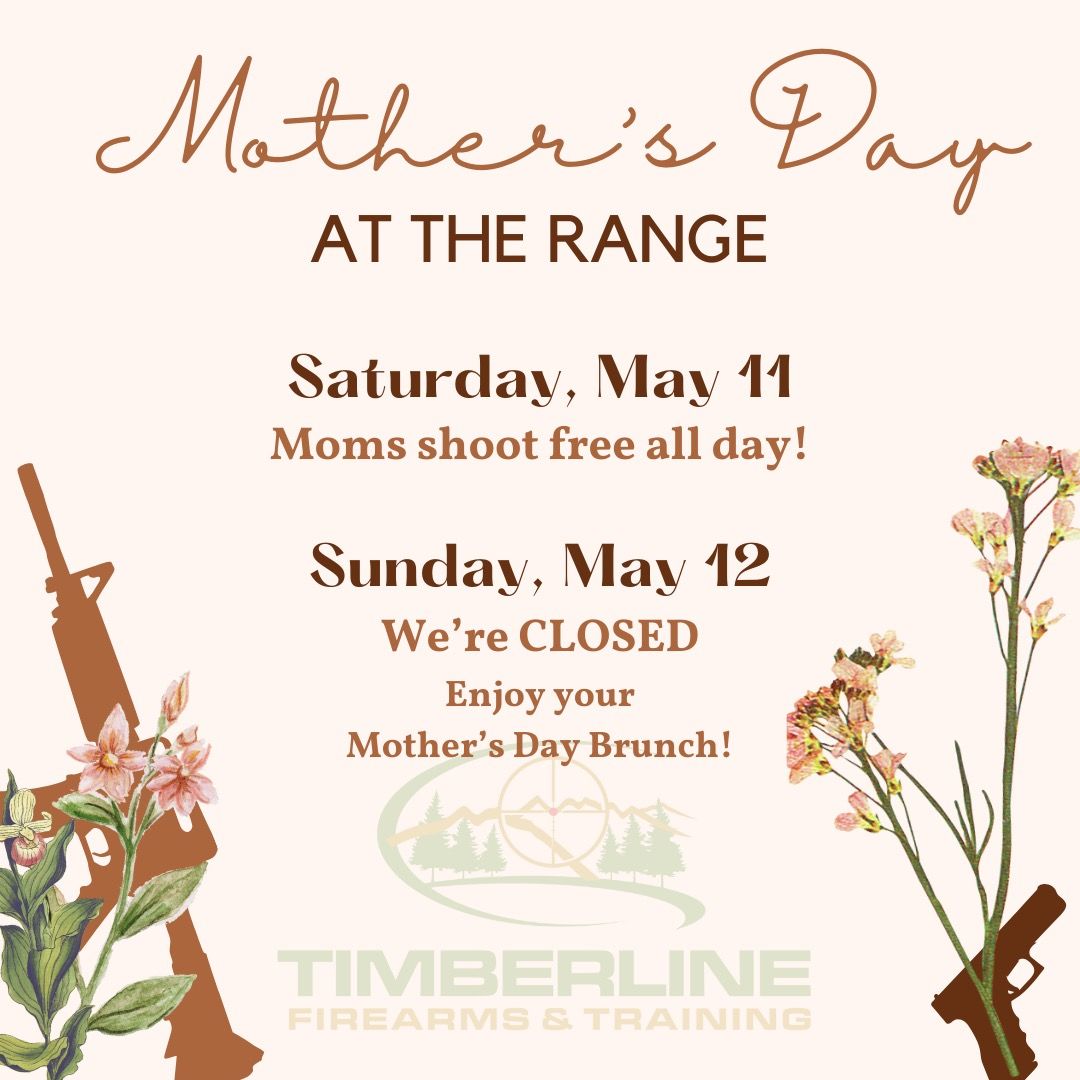 Celebrate Mother's Day ON SATURDAY May 11th