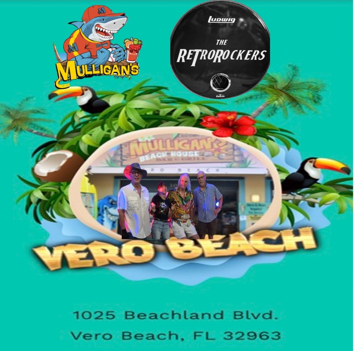 Mulligan\u2019s Beach House Vero Beach Presents: RetroRockers Back By Popular Demand