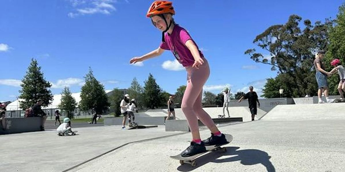 Girls Skate NZ Skateboarding Clinic - Greenhithe Skatepark (Collins Park)