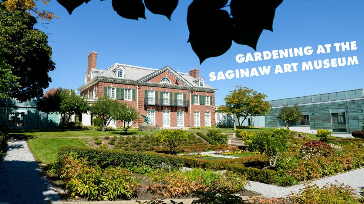 Gardening at Saginaw Art Museum