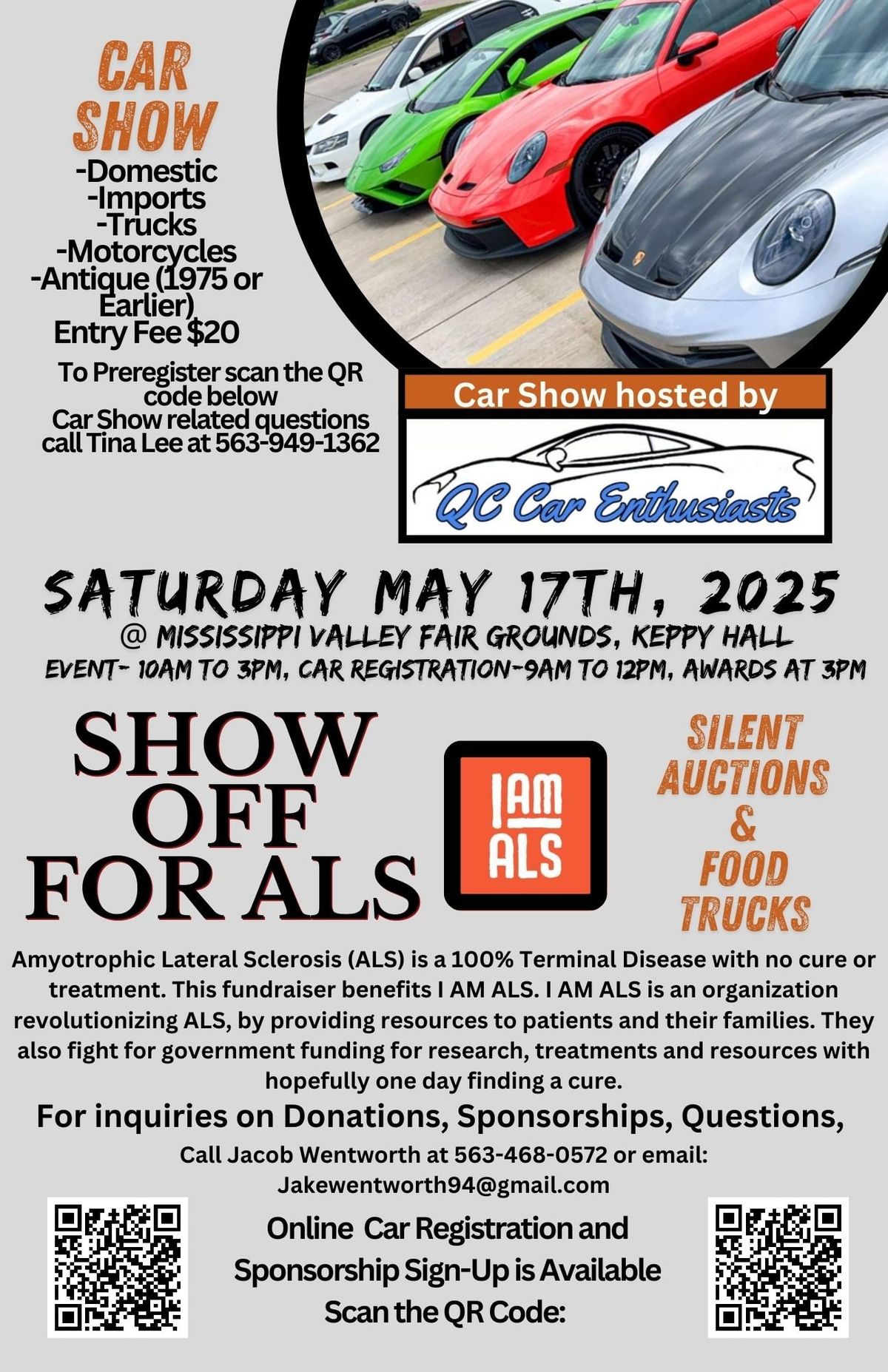 Show Off For ALS Charity Car Show