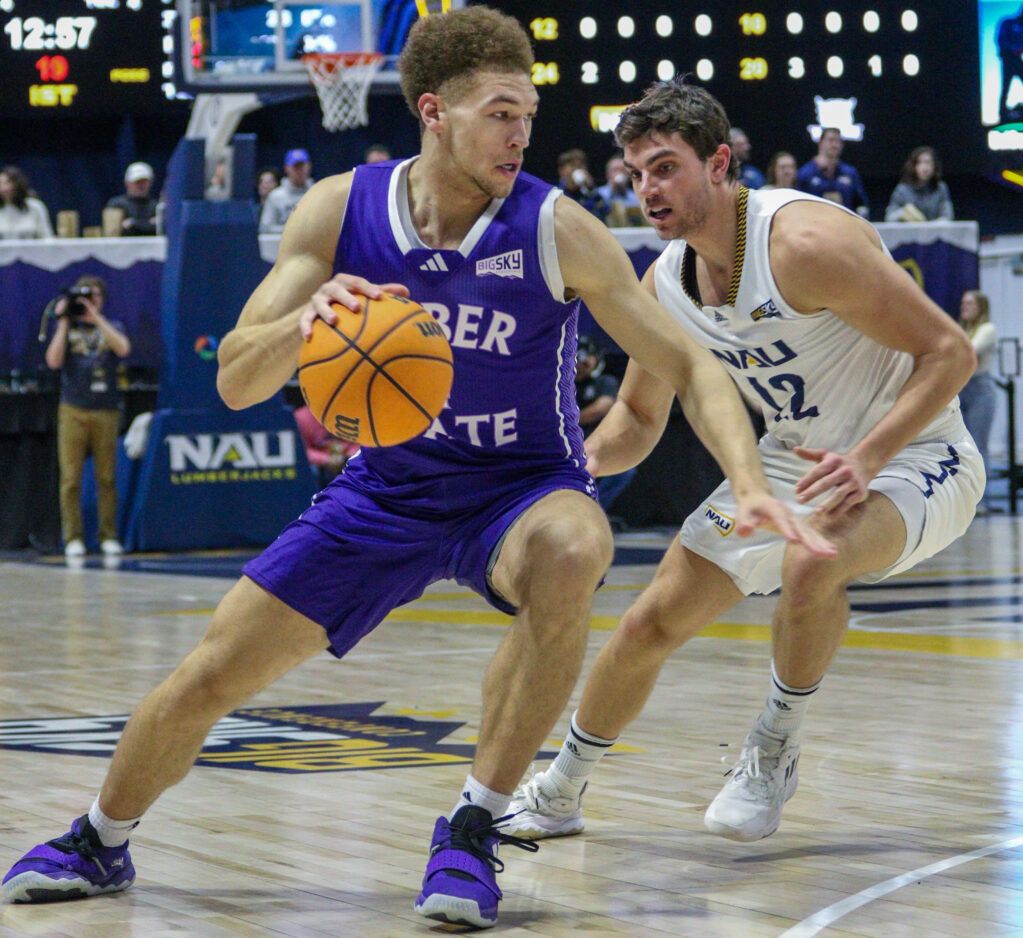 Northern Arizona Lumberjacks at Weber State Wildcats Mens Basketball