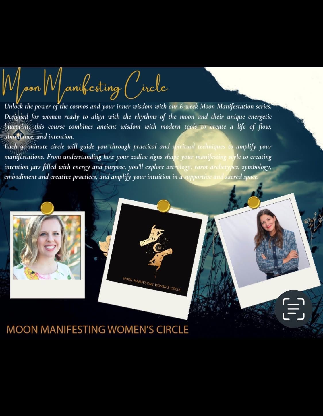 New Moon Manifesting Woman\u2019s Circle