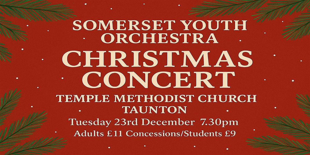 Somerset Youth Orchestra Christmas Concert