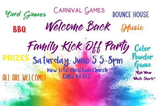 Welcome Back Family Kick Off Party