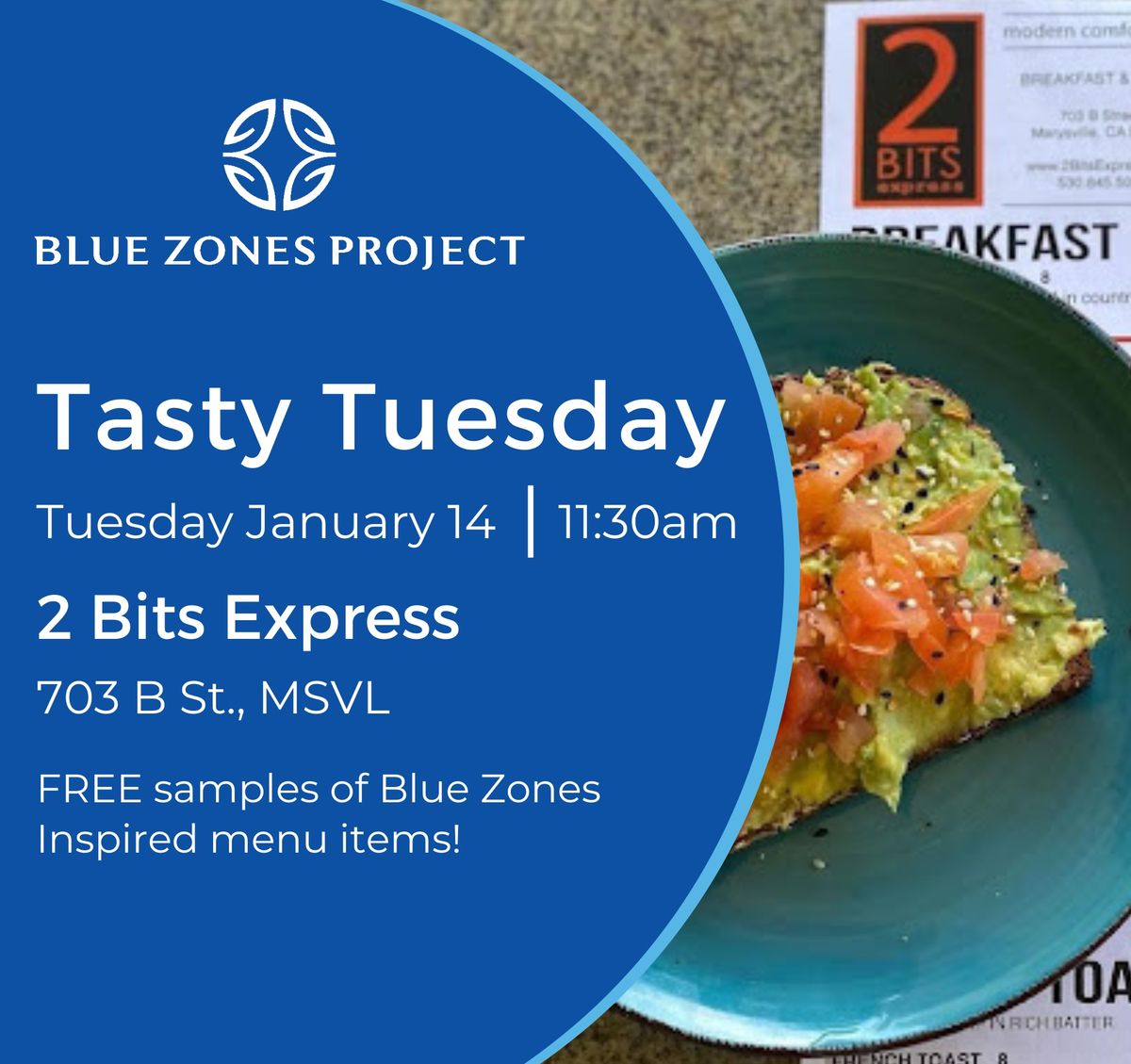 Tasty Tuesday at 2 Bits Express