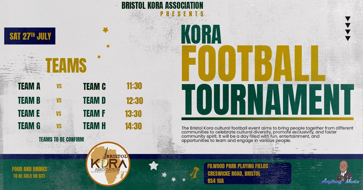 Bristol Kora Cultural Week - Football Event