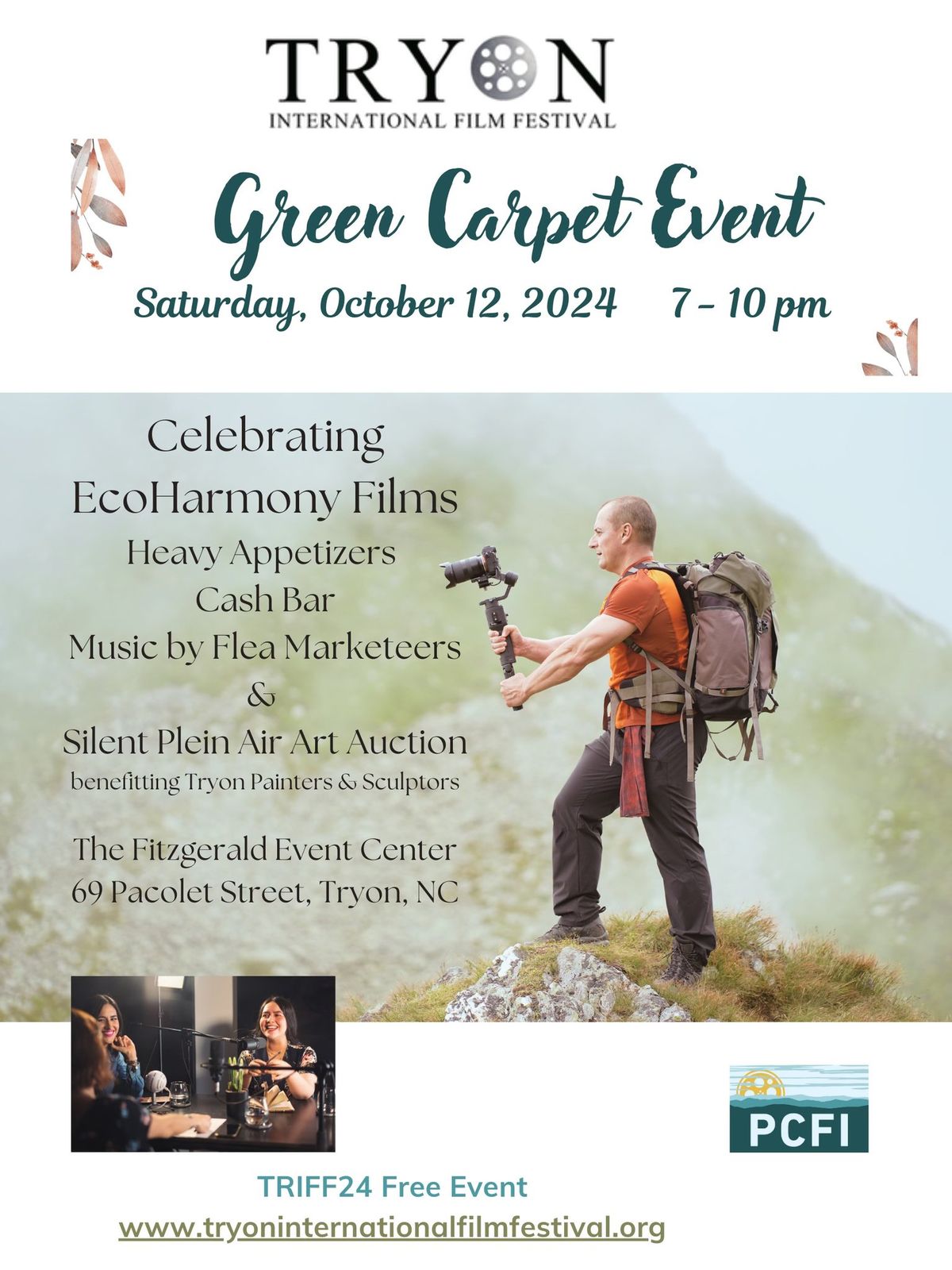 FREE + OPEN TO THE PUBLIC - TRIFF Green Carpet Event