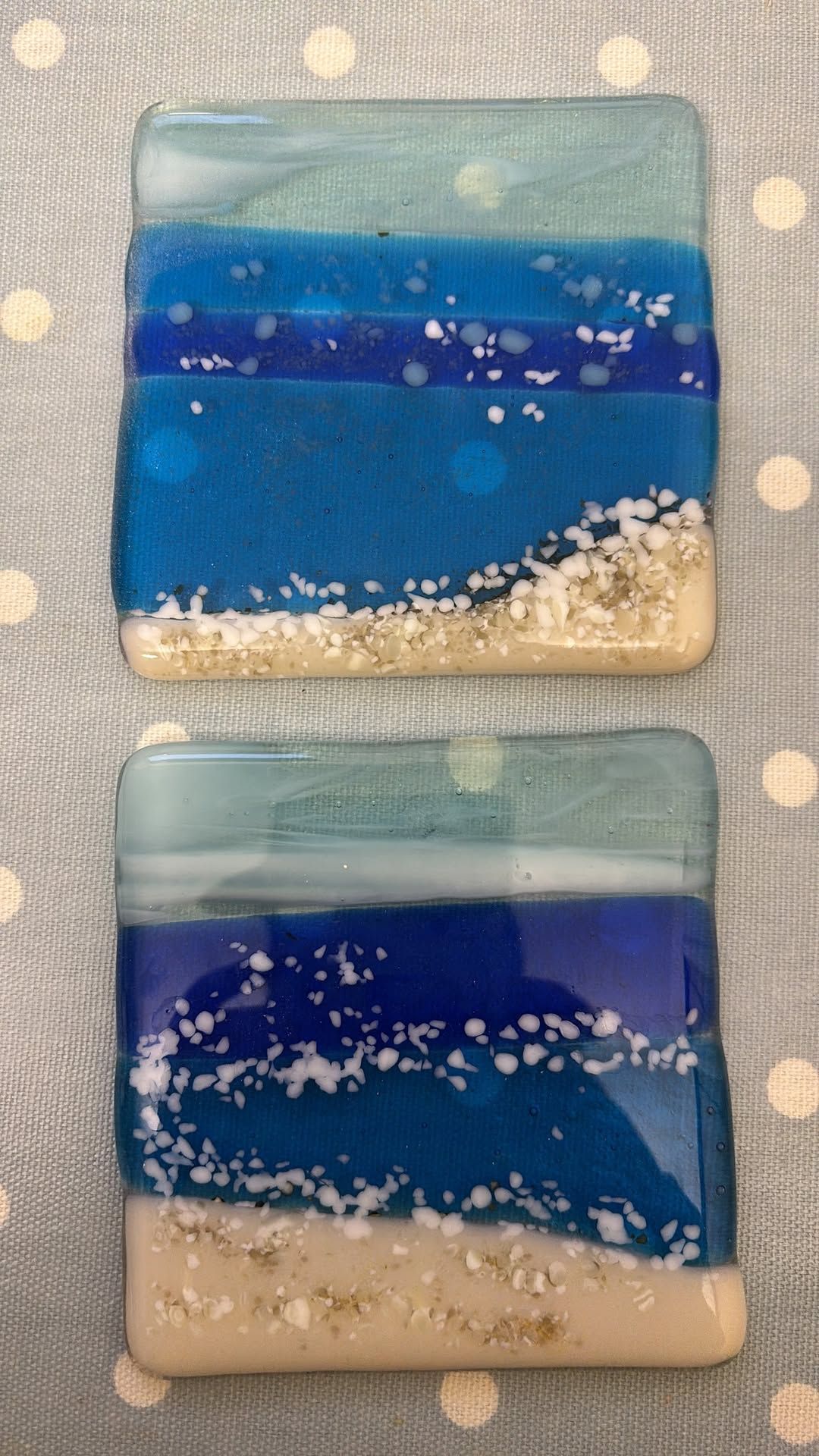 *** 2 places remain ***                Fused Glass Coaster Workshop 