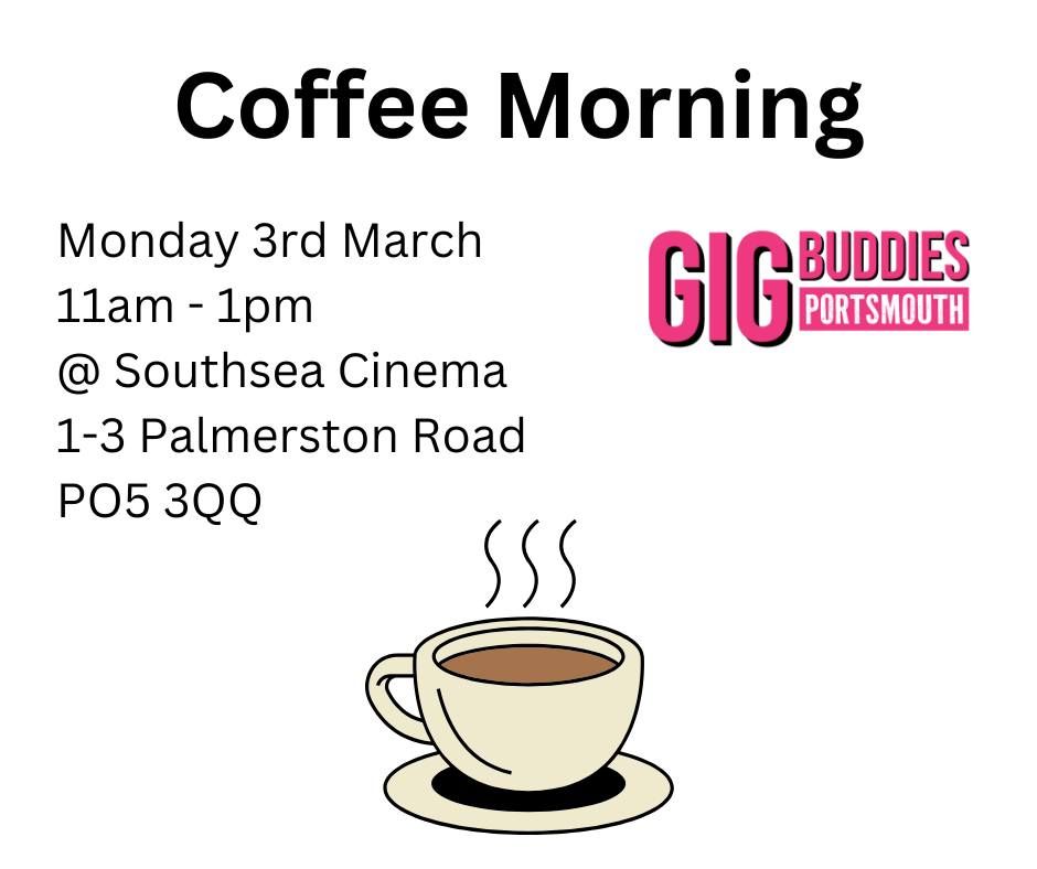 Gig Buddies Coffee Morning