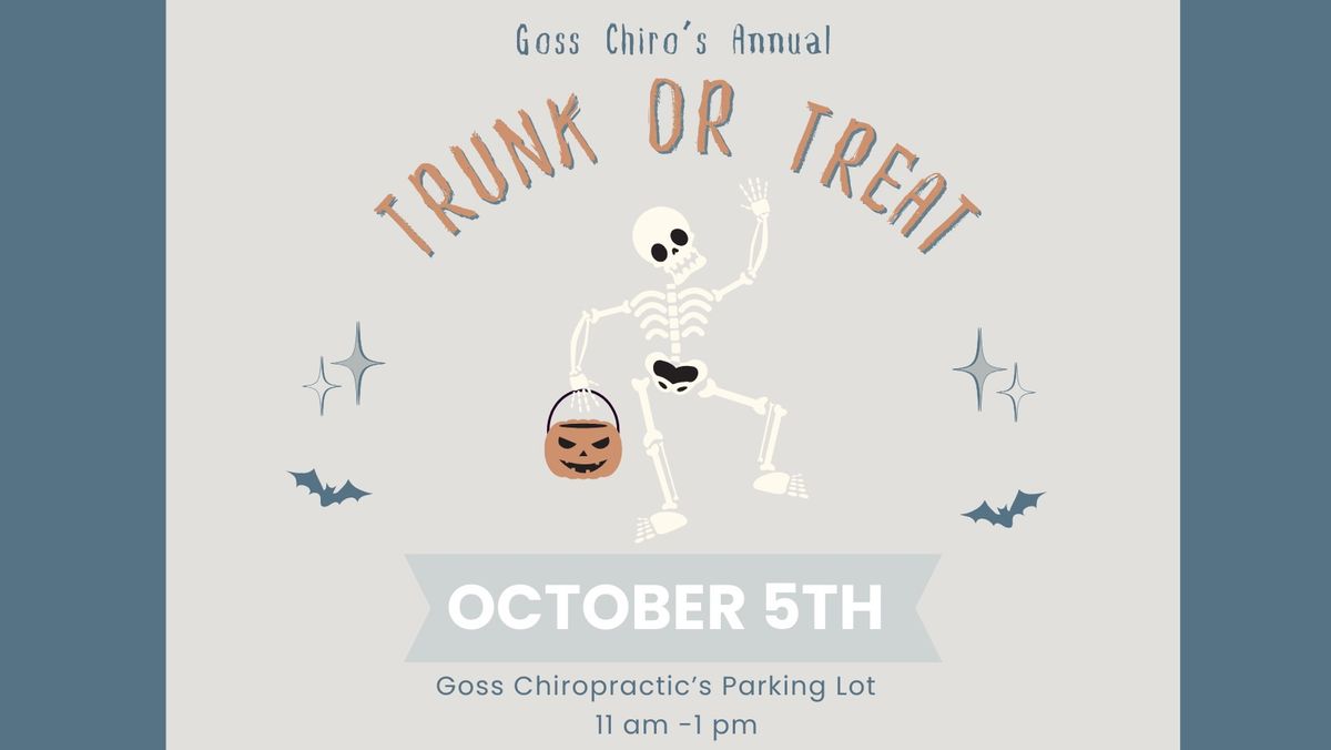 Trunk or Treat \ud83c\udf83\ud83d\udc80\ud83c\udf6c 