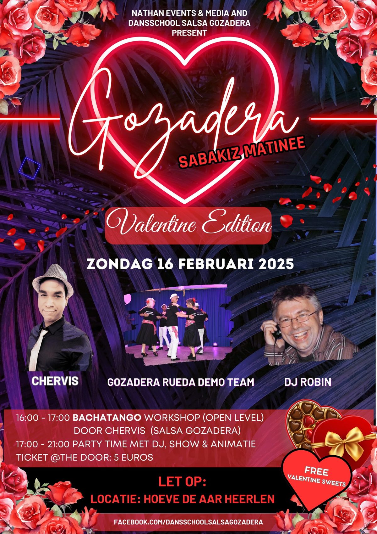 Gozadera SaBaKiz Matinee - Valentine \u2764\ufe0f Edition - 16 februari 2025 - Hoeve de Aar Heerlen