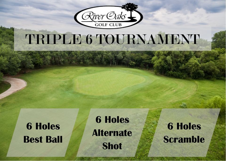 Triple 6 Tournament, River Oaks Golf Club, Edmond, 23 April 2022