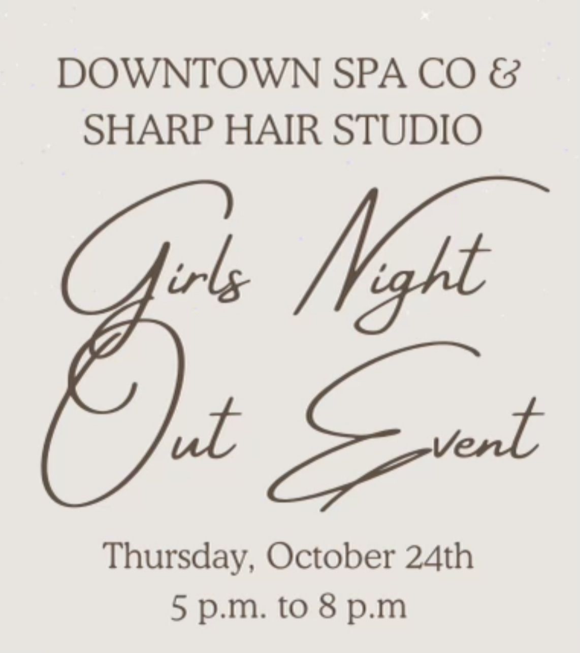 Girls Night Out Event 