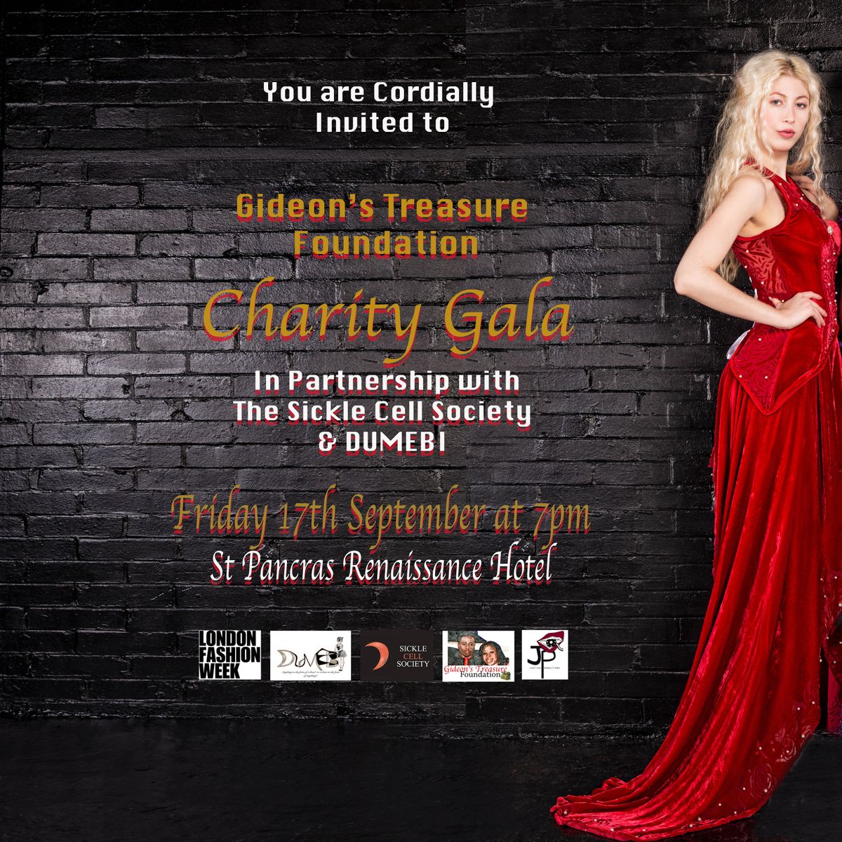 Gideon's Treasure London Fashion Week Charity Gala