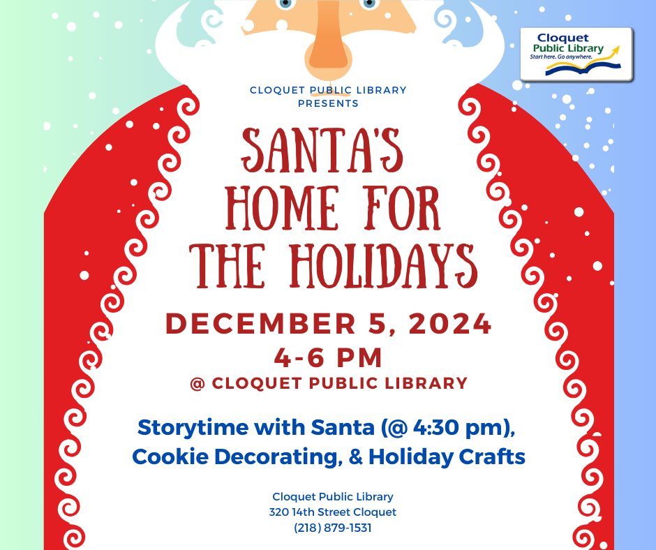 Santa's Home for the Holidays @ the Library