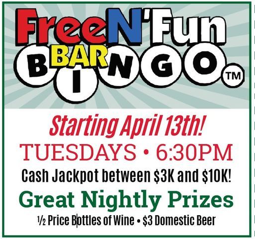 FREE 'N FUN BAR BINGO