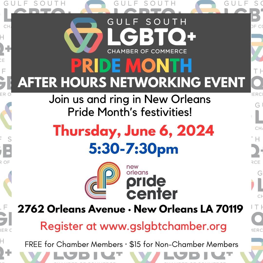 Pride Month Kickoff After Hours Networking Event