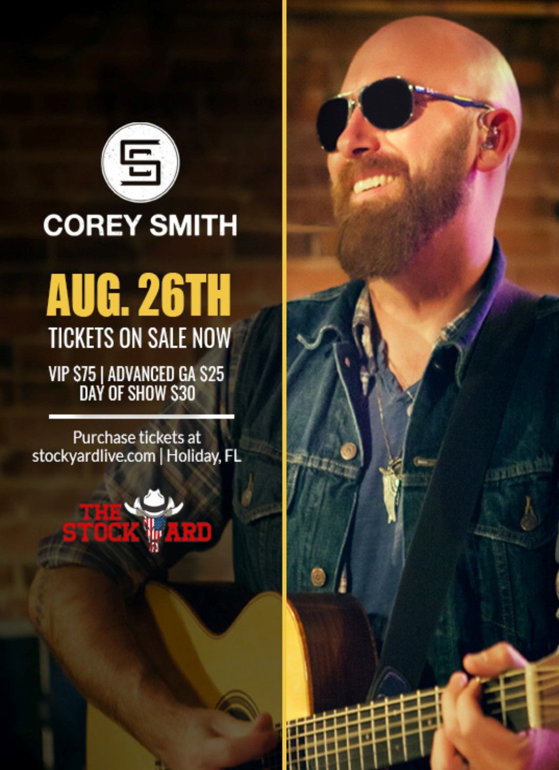 Corey Smith at Walhalla Performing Arts Center