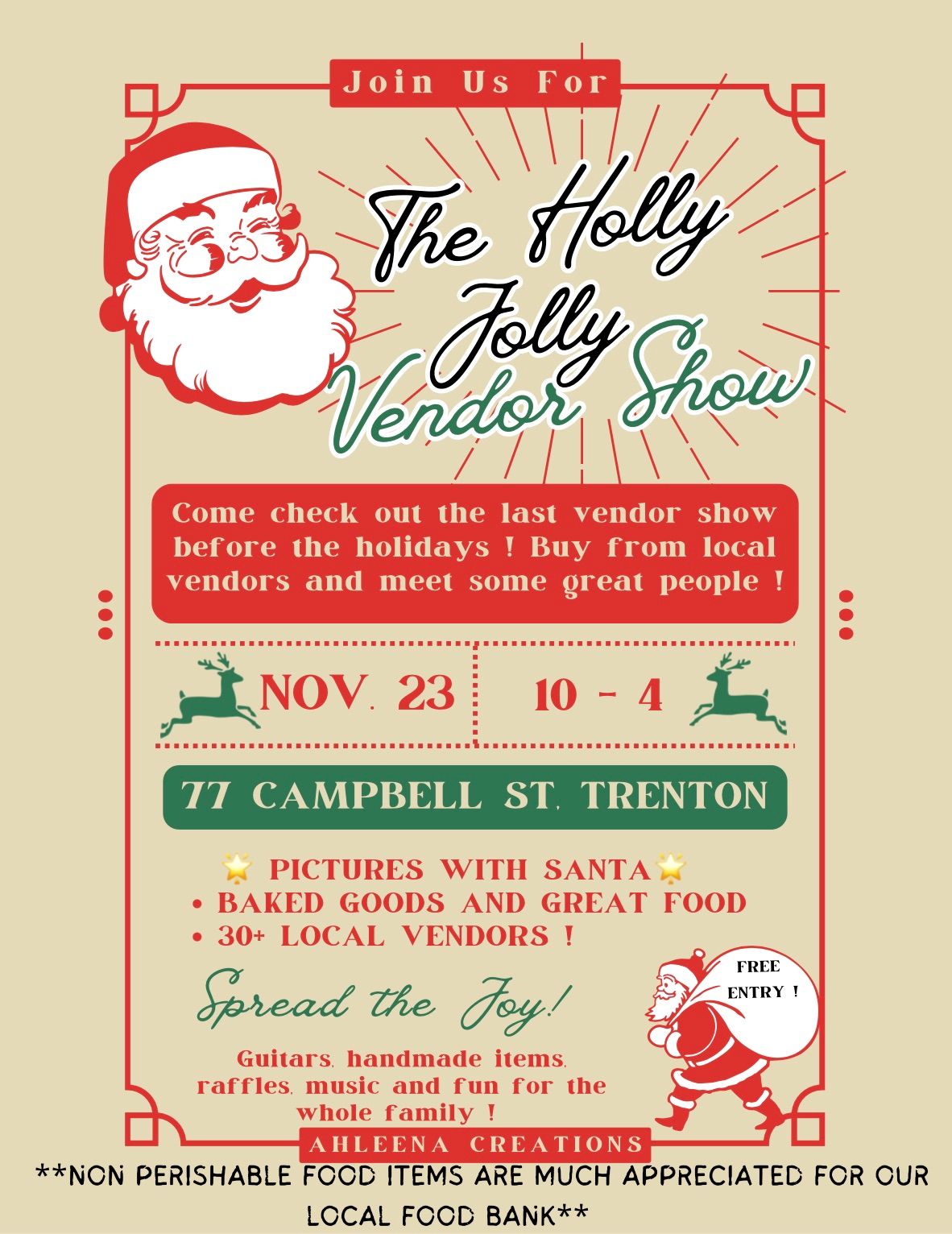 The Holly Jolly Vendor Show