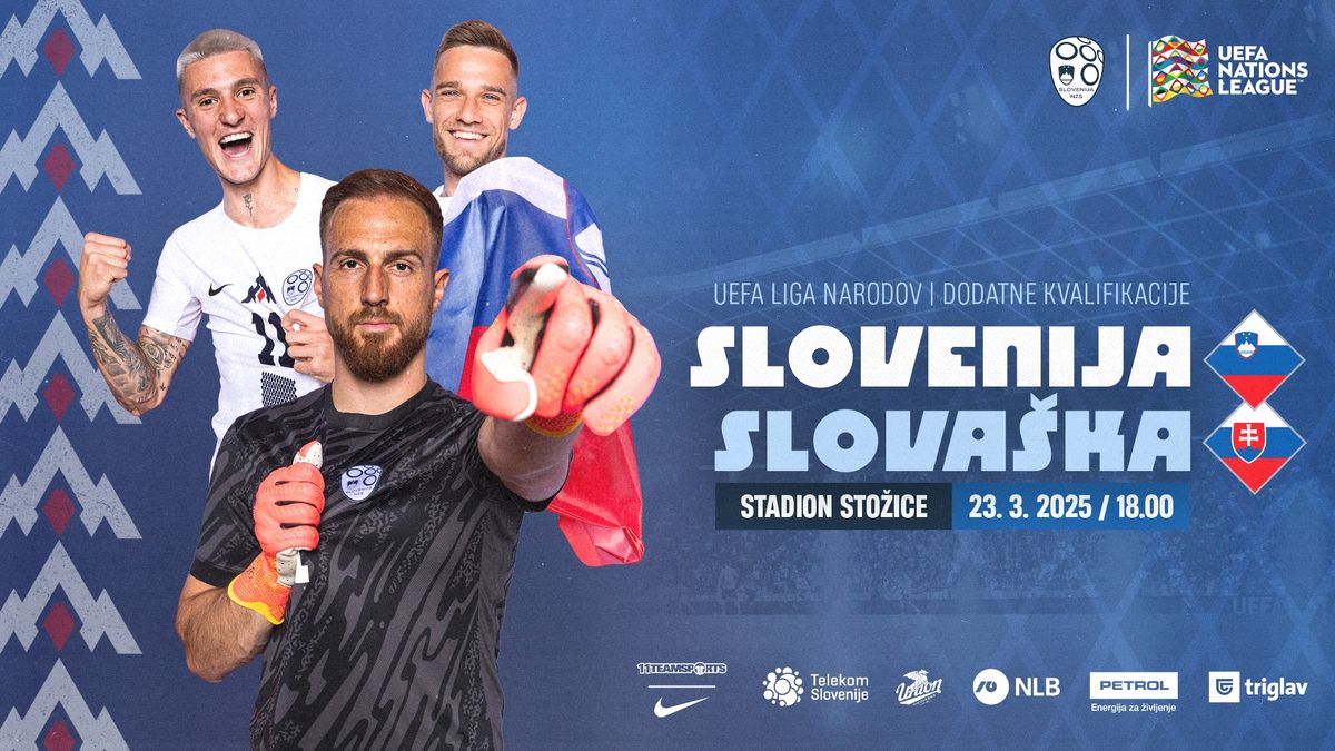 Slovenija - Slova\u0161ka | #NationsLeague playoff