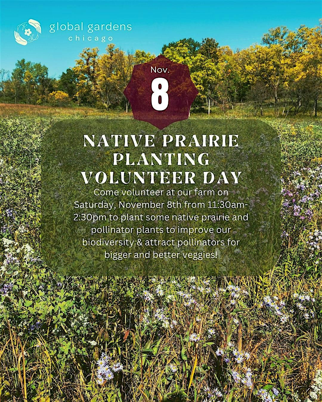 Native Prairie & Pollinator Fall Planting Day