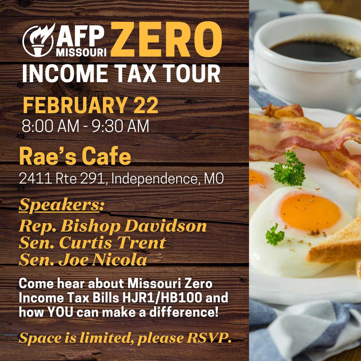 Zero Income Tax Tour - Independence