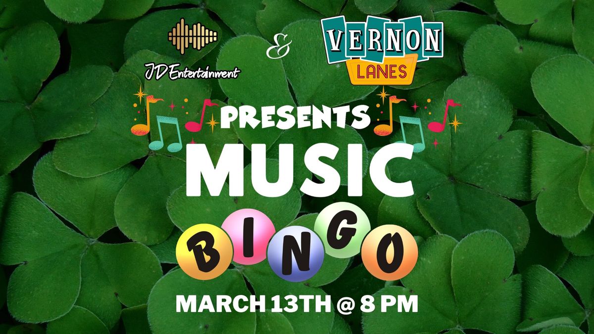 St. Patrick's Music Bingo @ Vernon Lanes