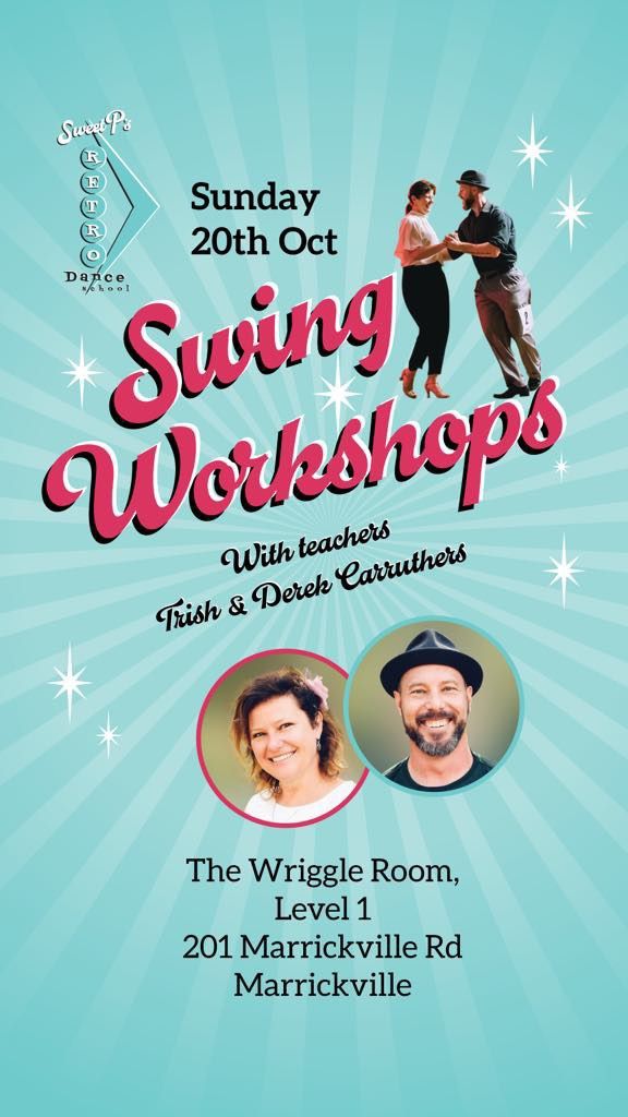 Two new Swing workshops\u2026 1. Musicality, breaks and play and 2. Steppin\u2019 Pretty