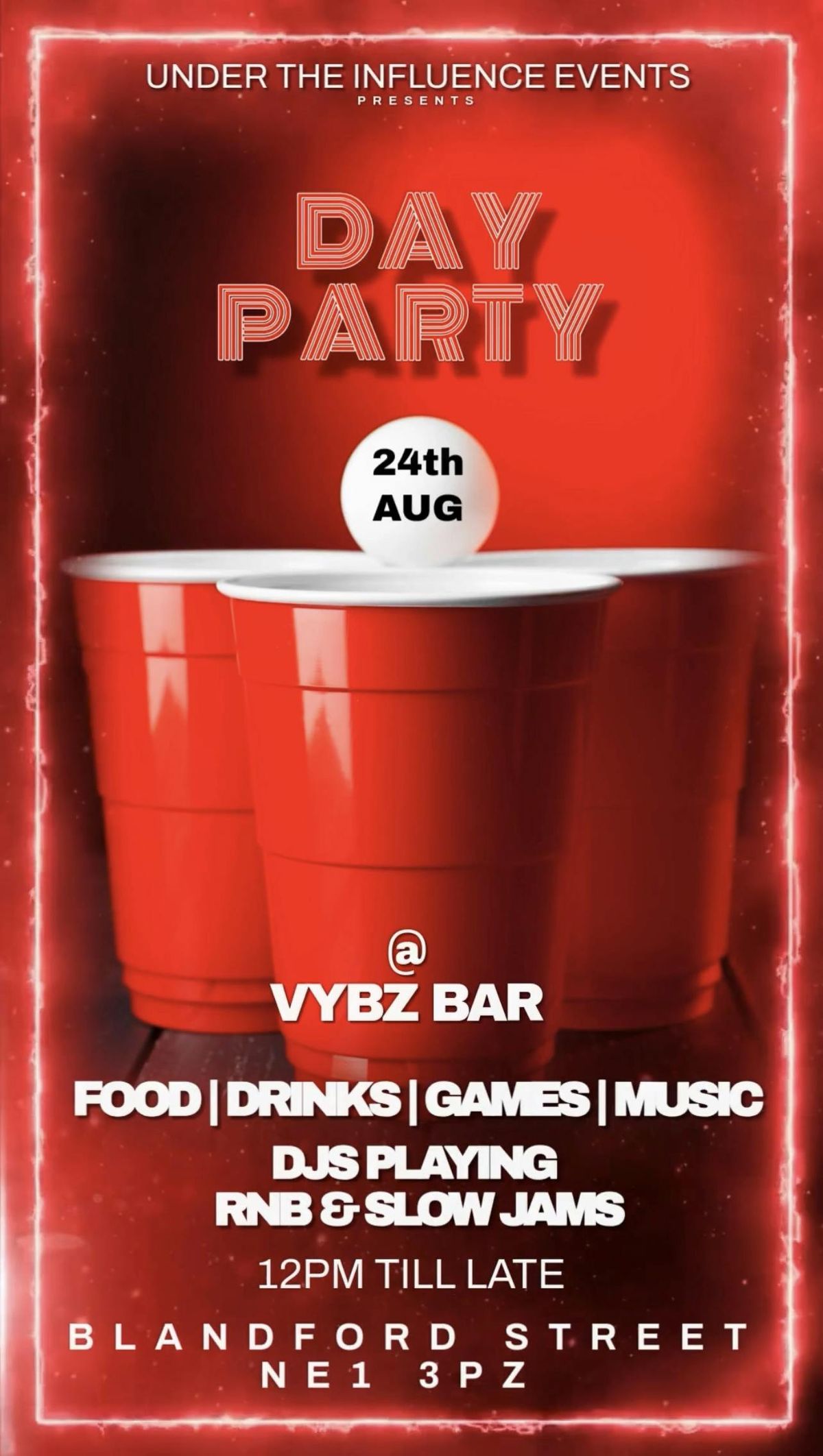 UNDER THE INFLUENCE EVENTS