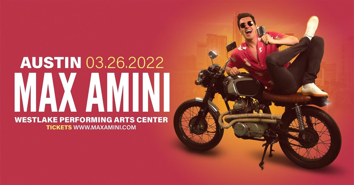 Max Amini Live in Austin - 2021 Tour