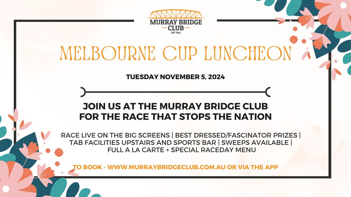 Melbourne Cup at the Murray Bridge Club