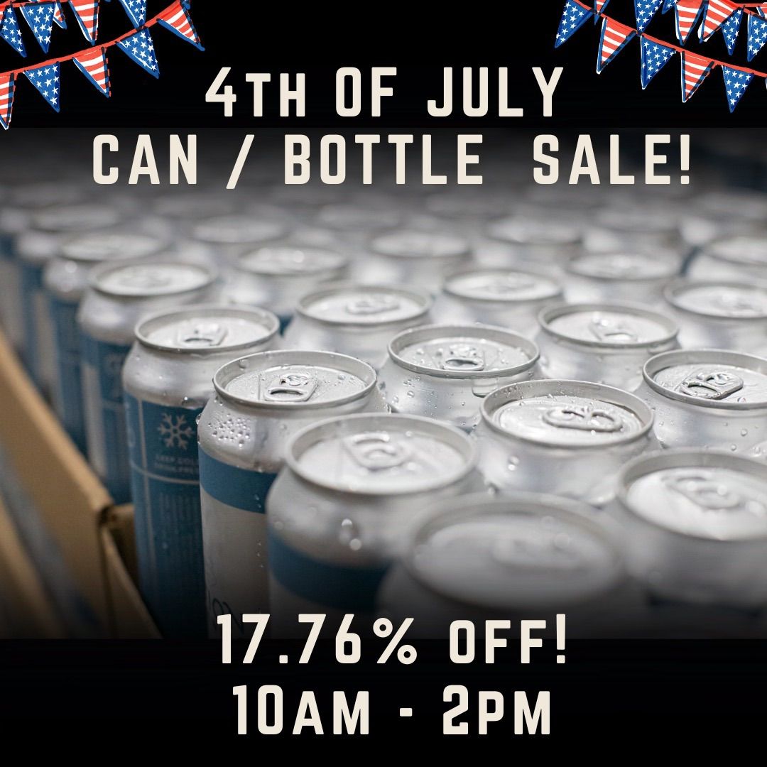4th of July Sale at Fruition Brewing