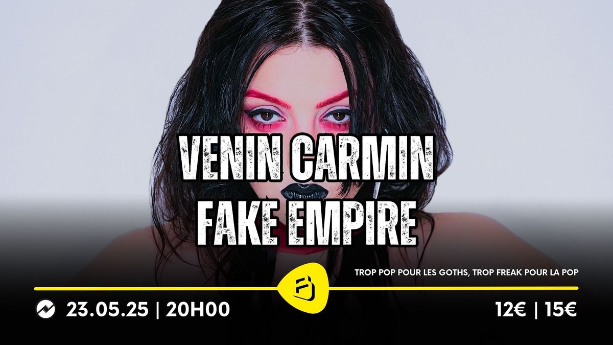 Venin Carmin + Fake Empire | Belv\u00e9d\u00e8re