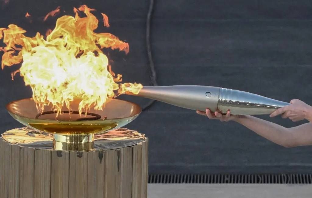 Passage de la flamme olympique 25 juillet