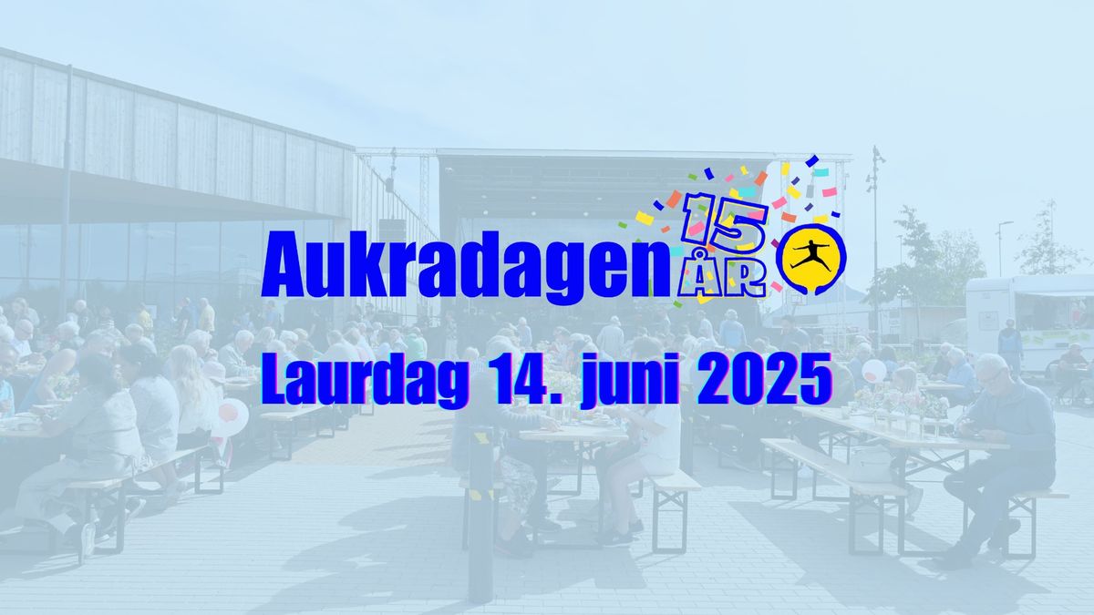 Aukradagen 14. juni 2025