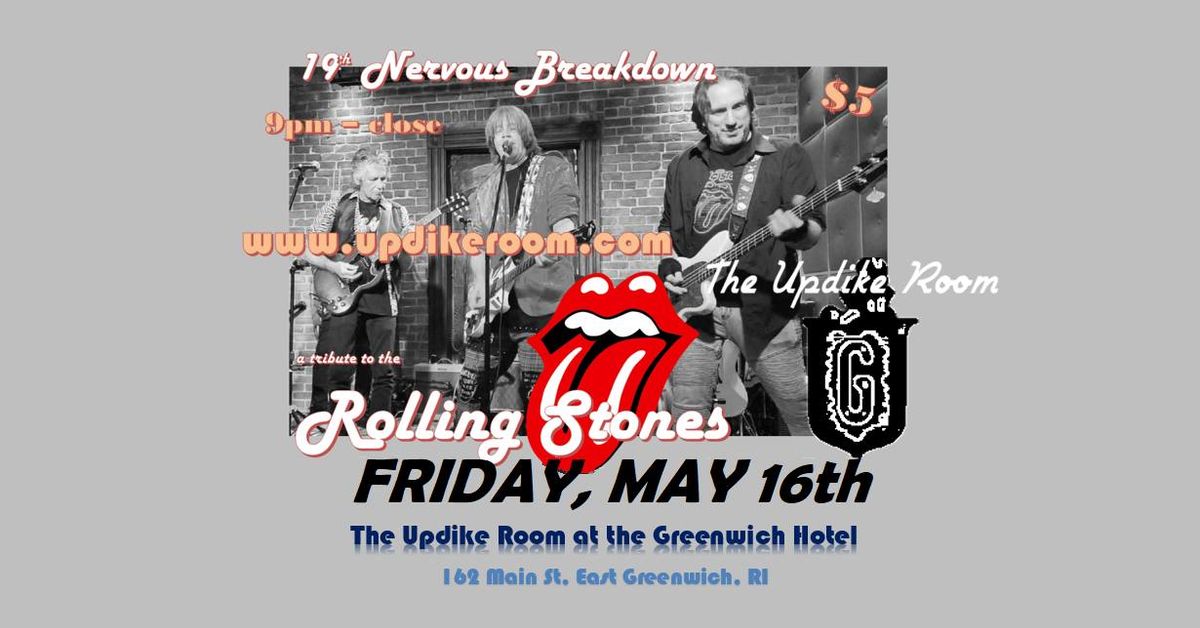 Rolling Stones tribute, 19th Nervous Breakdown, at the Updike Room (Greenwich Hotel)