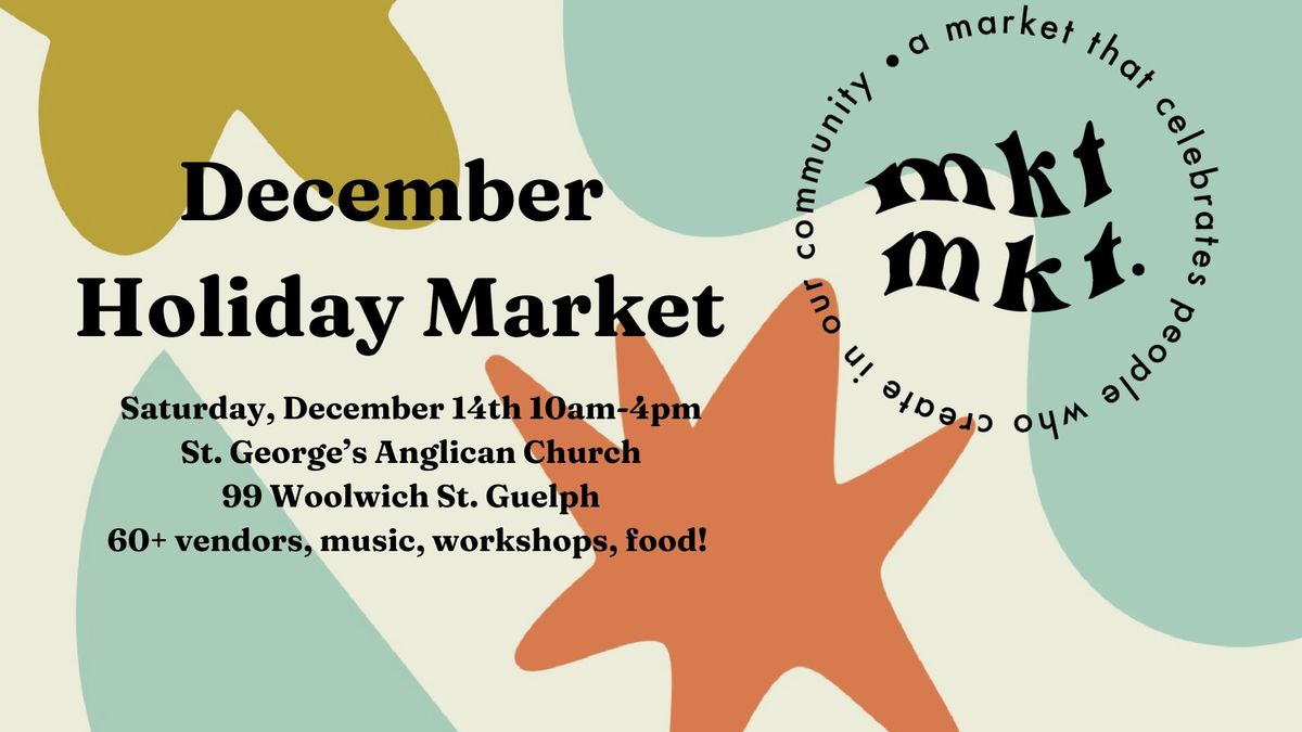 December 14th Holiday Market