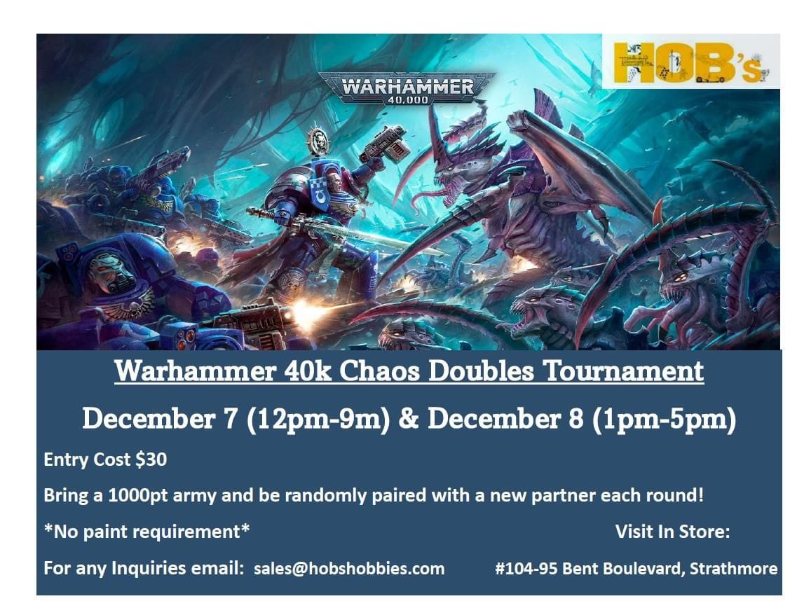 Warhammer 40k Doubles Tournament