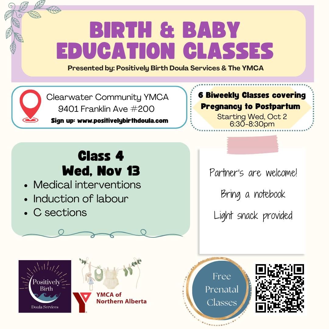 Birth and Baby Education Class 4