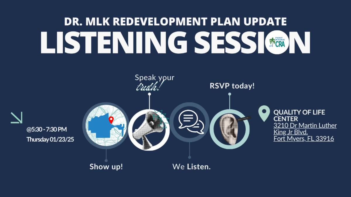 Dr. MLK Redevelopment Plan Update Listening Session 3 of 3