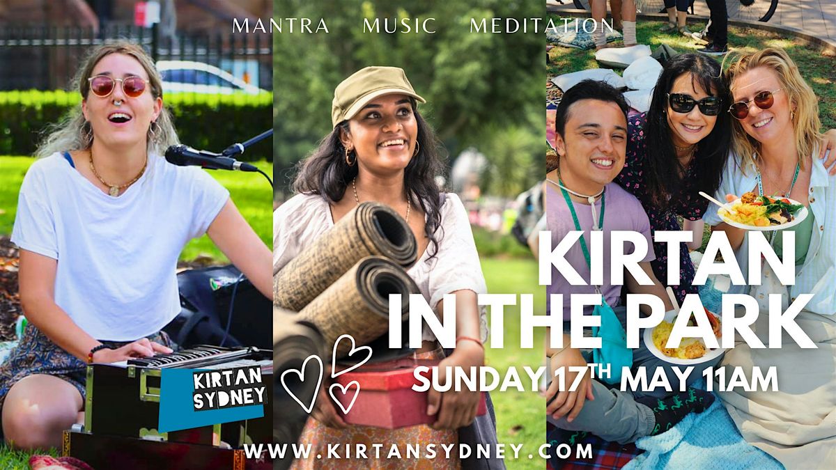 Kirtan in the Park w\/ Plant Based Lunch - May