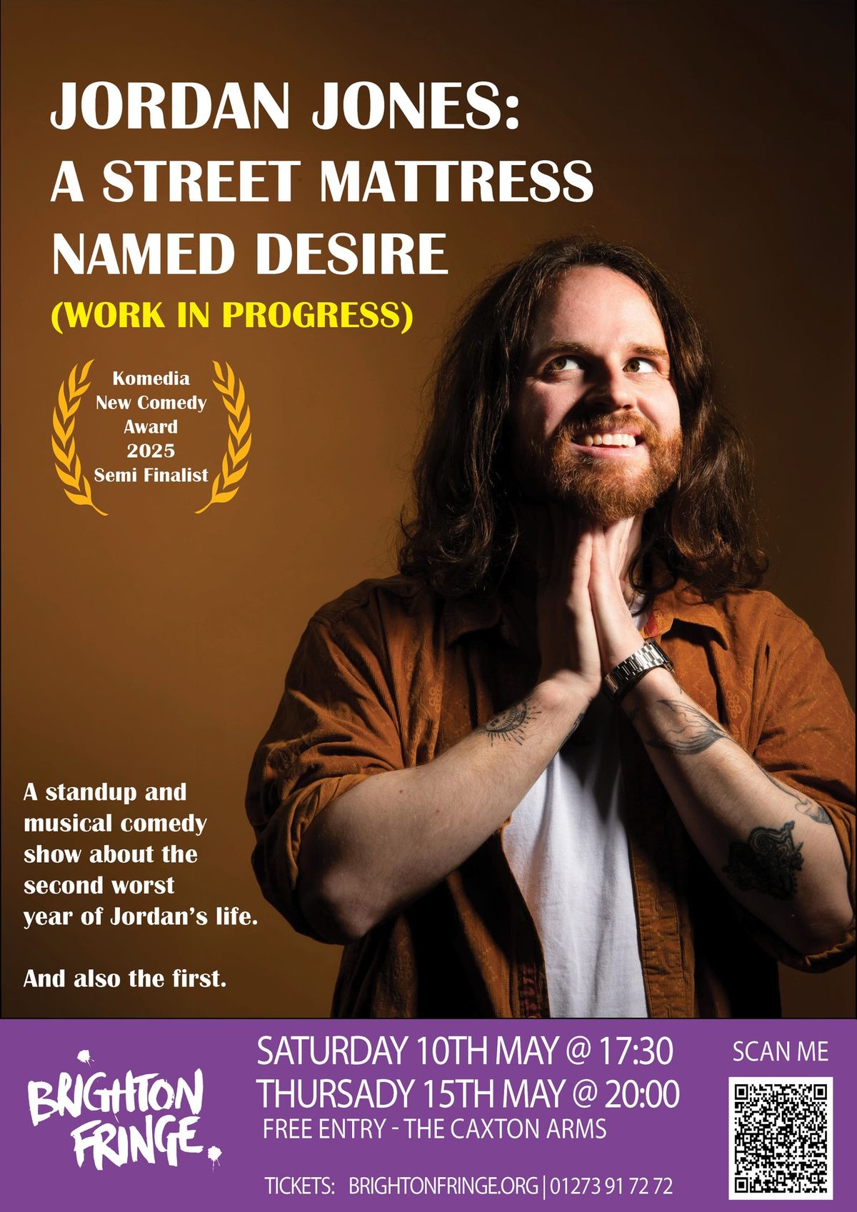 Jordan Jones: A Street Mattress Named Desire (Work in Progress)