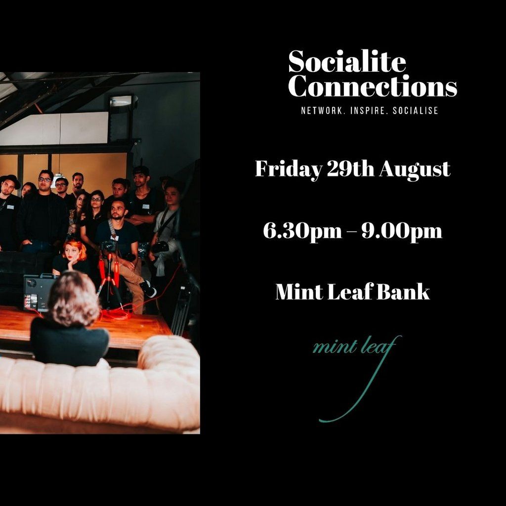Connecting Film, TV, Music, & Media Professionals at Mint Leaf B