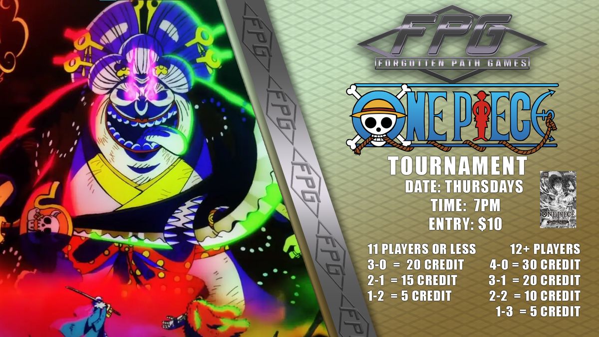 One Piece TCG Thursday Weekly Tournament