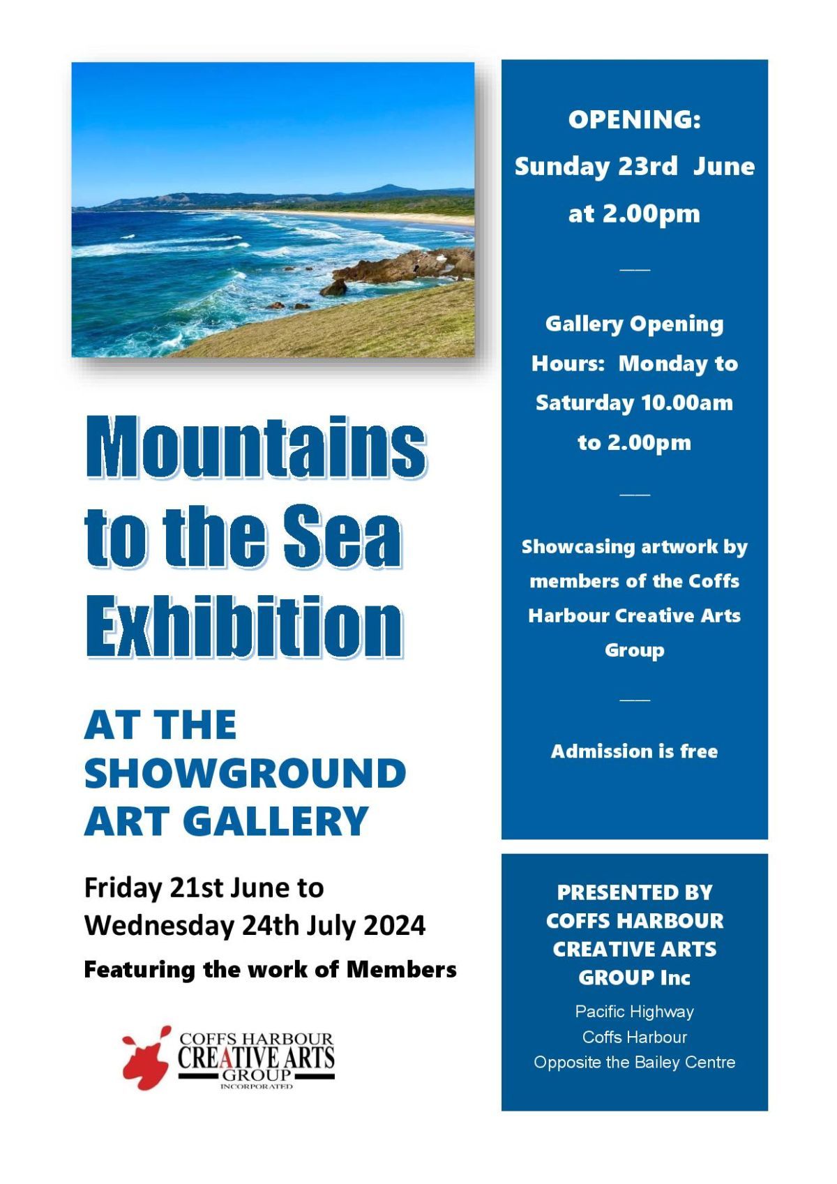 Mountains to the Sea Art Exhibition